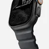 Nomad Rocky Point Band siksniņa Apple Watch - melna āda un titāns Photo 4
