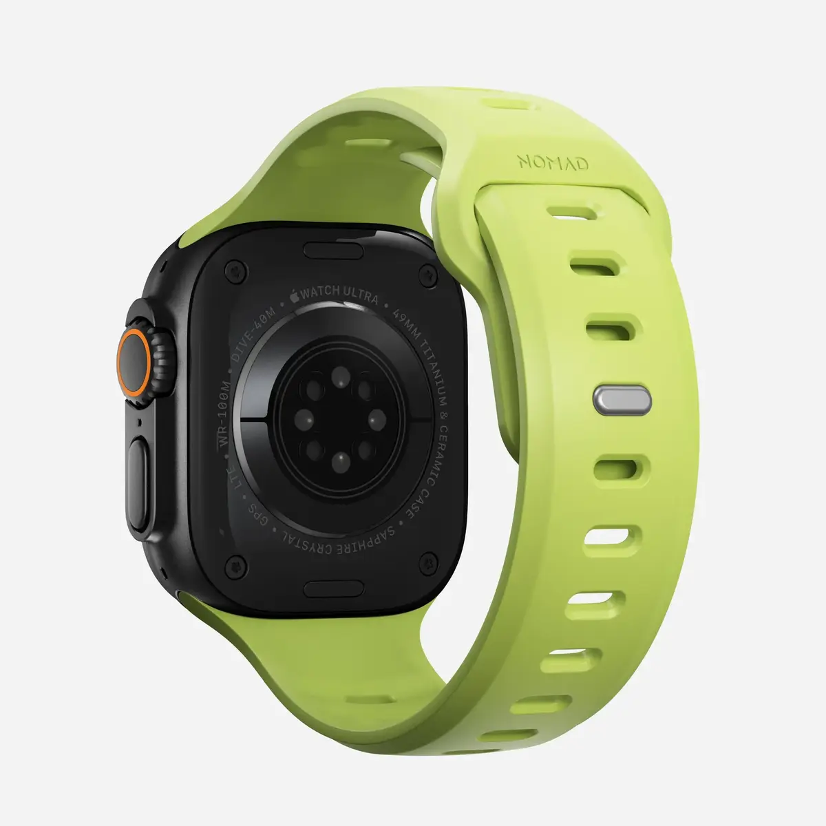 Nomad Tempo gumijas siksniņa Apple Watch - gaiši zaļa Photo 2