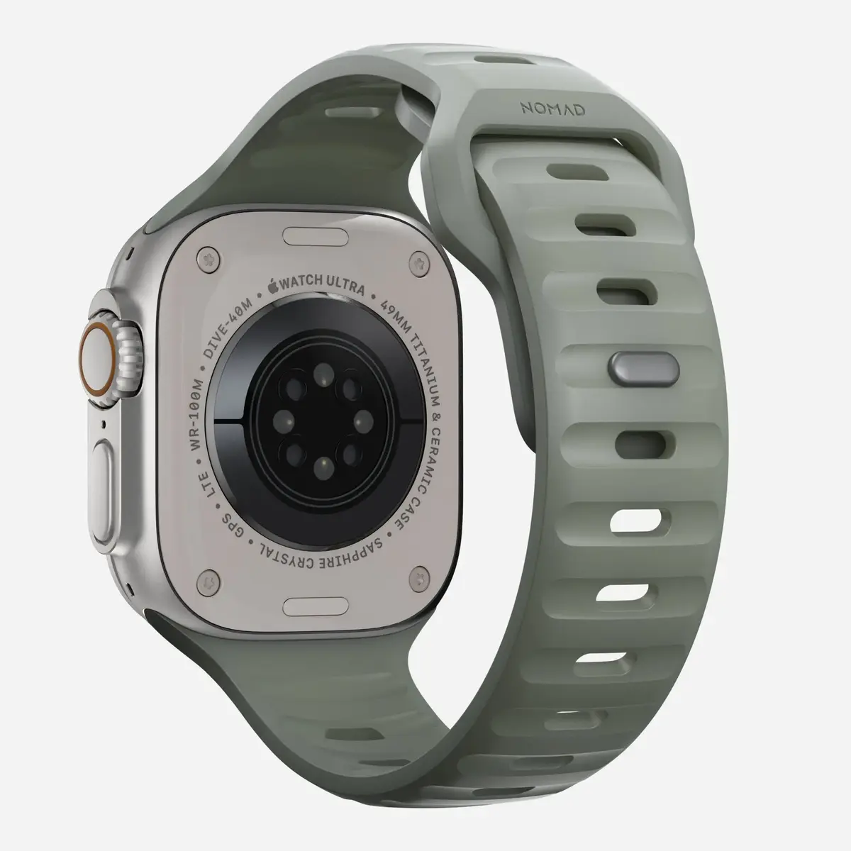 Nomad Sport Band siksniņa Apple Watch - pelēka Photo 2