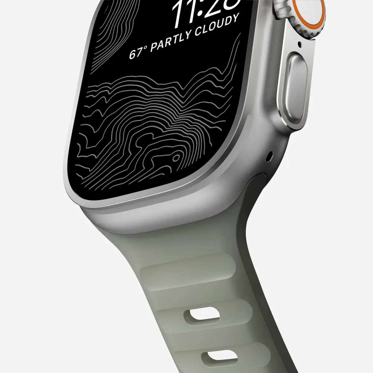 Nomad Sport Band siksniņa Apple Watch - pelēka Photo 4