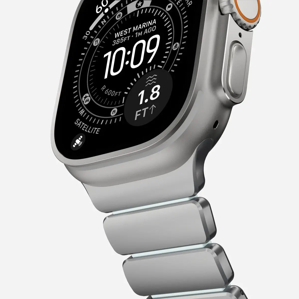 Nomad Stratos titāna siksniņa Apple Watch 49mm Photo 10