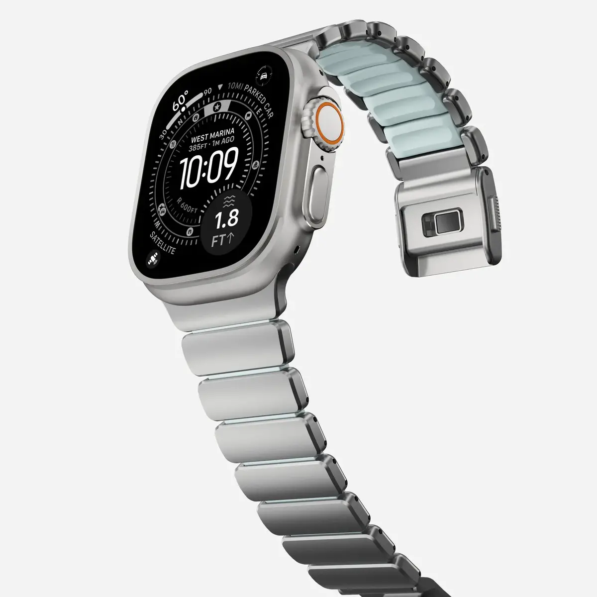 Nomad Stratos titāna siksniņa Apple Watch 49mm Photo 12