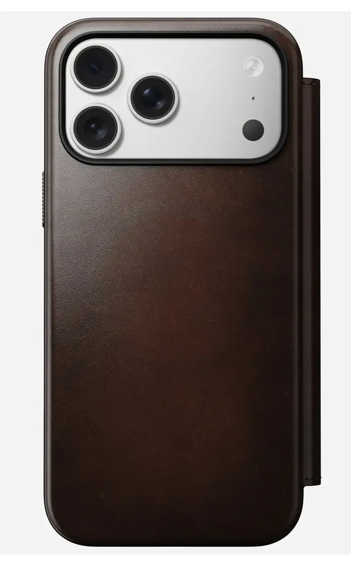 Nomad Modern Leather Folio maciņš iPhone 17 Pro Max Photo 5