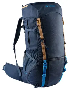 VAUDE Hidalgo 42+8 pārgājienu mugursoma, 42-50 l, zila
