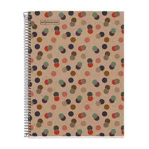 MAUL A615899 A4 Writing Notebook, 80 Sheets, Lined, Hardcover, Multicolour