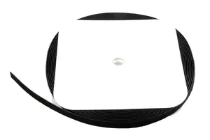 EFB Elektronik 81150.25 līpklipšu kabeļu saite, poliamīds, melna, 25 m x 20 mm