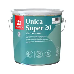 Лак Tikkurila Unica Super 20 полуматовый 2.7 л
