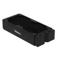 Barrow Dabel-60d 240mm Radiator - Black