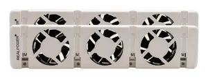 RealPower HL-2 Fan Electric Space Heater, Indoor, White