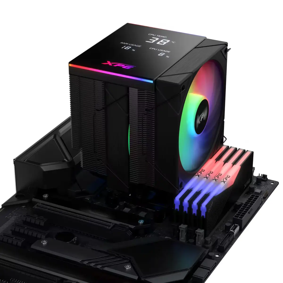 XPG MAESTRO PLUS 62DA procesora dzesētājs Photo 3