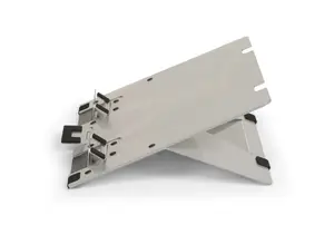 BakkerElkhuizen FlexTop 270 Aluminium Laptop Stand, Grey
