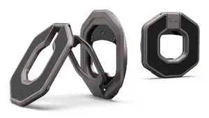 Urban Armor Gear Monarch Dual Magnetic Ring Stand, Dark Grey