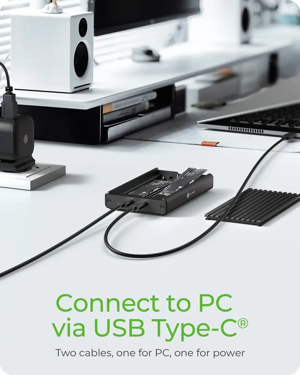 ICY BOX IB-2817M-C32 SSD ietvars Photo 6