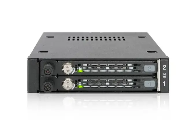 Icy Dock MB492SKL-B 2.5 collu SATA/SAS mobilais rāmis Photo 3