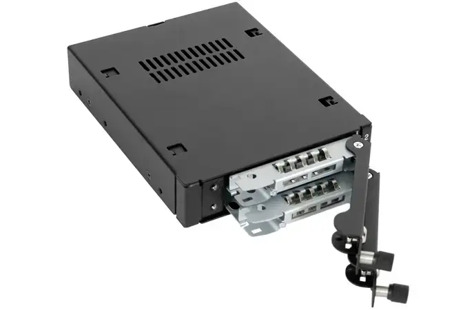 Icy Dock MB492SKL-B 2.5 collu SATA/SAS mobilais rāmis Photo 4