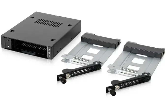Icy Dock MB492SKL-B 2.5 collu SATA/SAS mobilais rāmis Photo 5