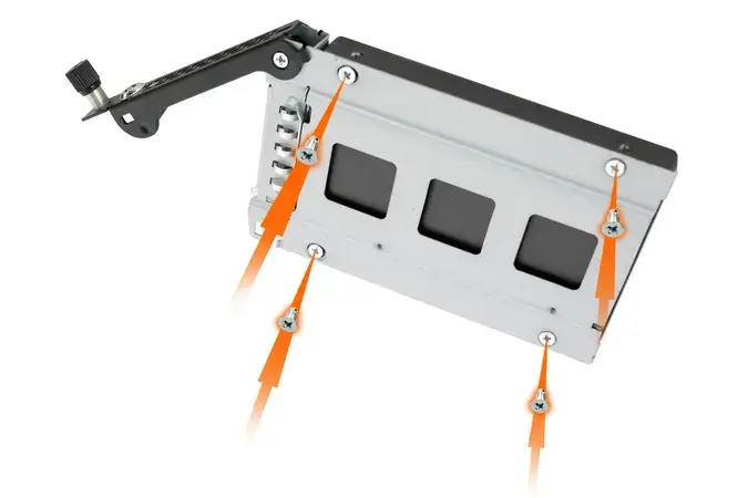 Icy Dock MB492SKL-B 2.5 collu SATA/SAS mobilais rāmis Photo 8