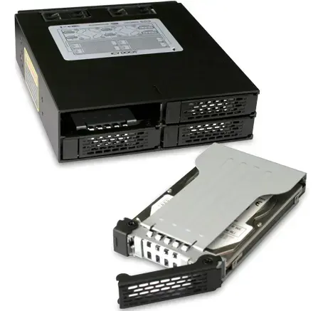 Корзина для накопителей Icy Dock MB994SP-4SB-1 5.25 дюйма Photo 3
