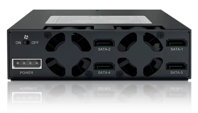 Корзина для накопителей Icy Dock MB994SP-4SB-1 5.25 дюйма Photo 5