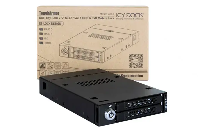 Icy Dock ToughArmor MB992SKR-B mobilais plaukts 2.5 collu diskiem Photo 10