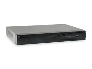 LevelOne GEMINI NVR-0504 4-Channel PoE Network Video Recorder, 4K Resolution, H.265