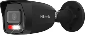 IP-камера HiLook IPC-B160HA-LU Black 6Мп цилиндрическая с технологией Smart Hybrid Light