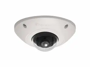 LevelOne GEMINI FCS-3073 Fixed Dome IP Security Camera, 2MP, 802.3af PoE, Vandalproof, Indoor/Outdoor