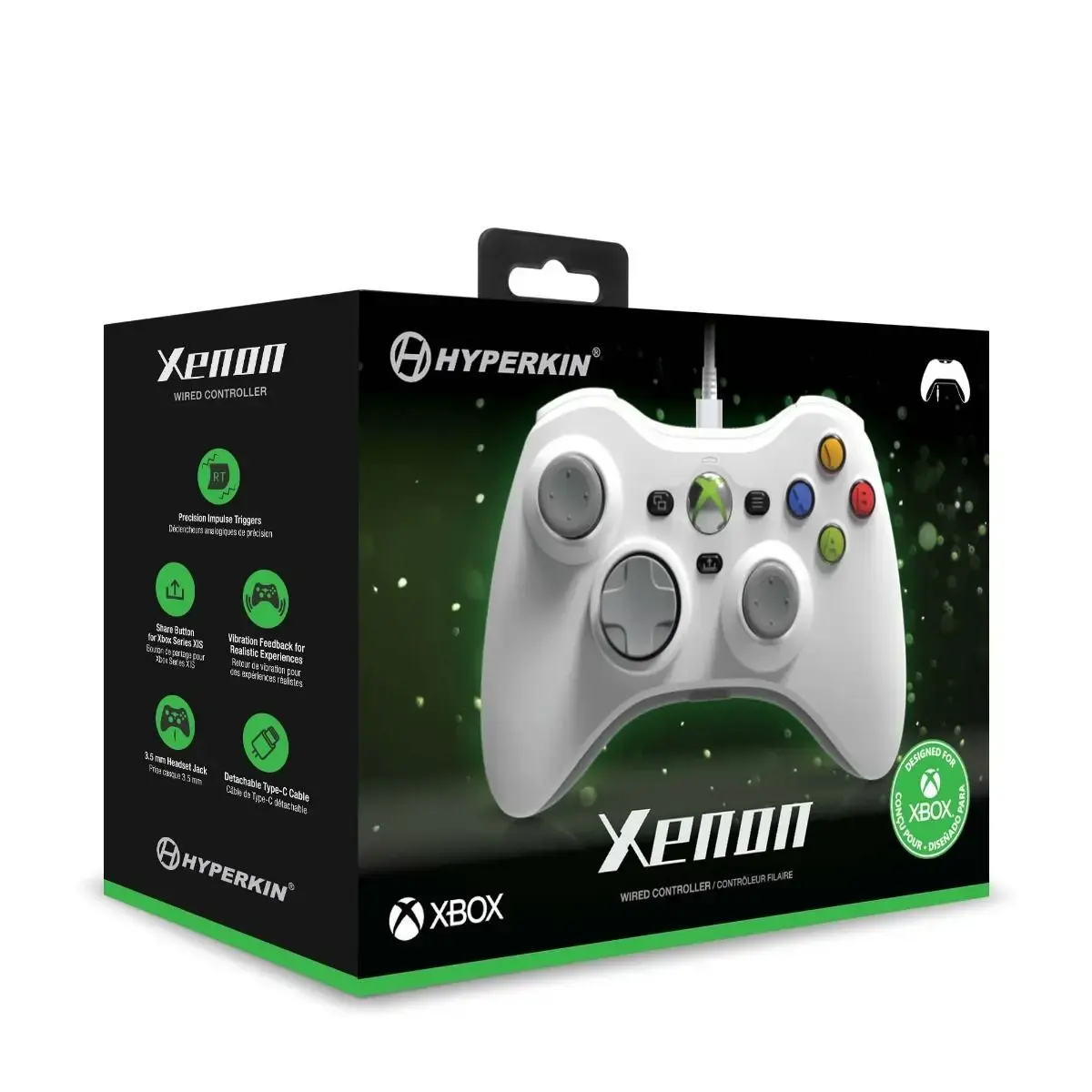 Hyperkin M01368 vadu spēļu kontrolieris PC un Xbox Photo 5