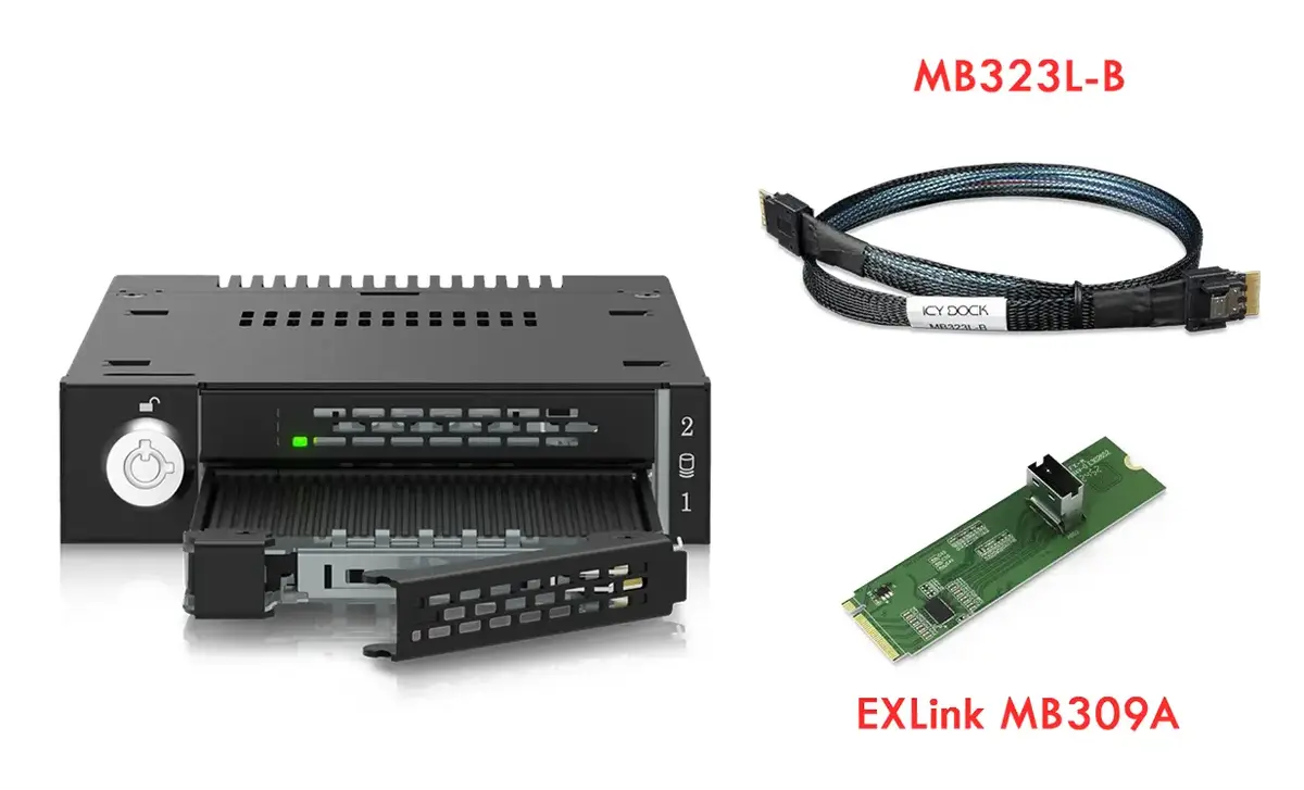 Корпус для SSD Icy Dock ToughArmor MB834MK-B V2 Photo 9