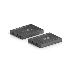 PureTools PT-HDBT-200 HDBaseT AV Extender Set, 4K Resolution, 70m Range