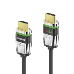 FiberX FX-I355-015 HDMI 2.0 optiskais kabelis 15 m, vīrišķais-vīrišķais, zeltīti kontakti