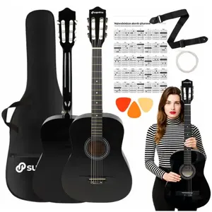 Suprimo CGS2 BK 4/4 Classical Guitar Black