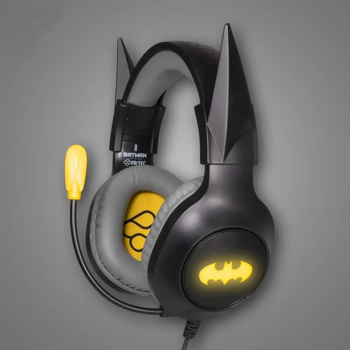 FR-TEC Blade Batman spēļu austiņas ar noņemamām ausīm Photo 2