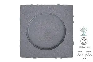 Modern LED Dimmer Switch ISR-008-01.M/BM