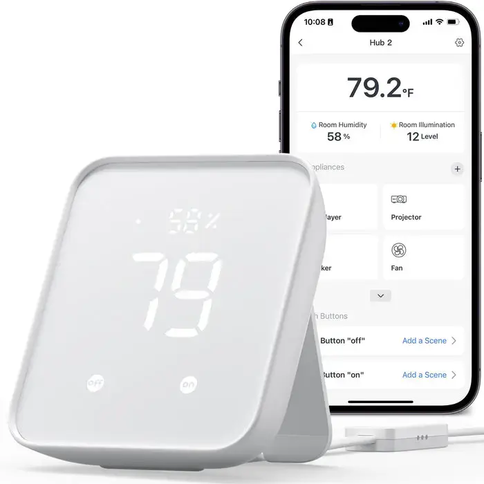SwitchBot HUB 2 viedās mājas raidītājs Photo 3