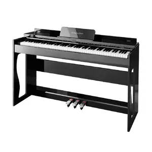 Kruger&Matz KMDP-135 Digital Piano, Black Gloss