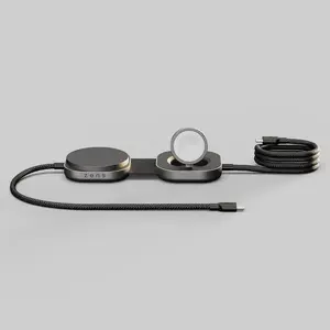 ZENS USB C-C Pro 3 Charging Cable, 240W, 1.5m, Black