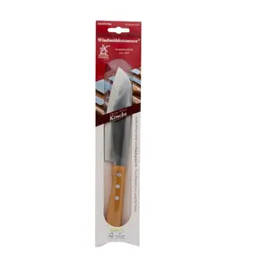 Santoku Chef's Knife with Cherry Wood Handle
