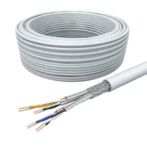 Draka UCHOME SS26 Cat 7 S/FTP Installation Cable, 100m Ring, White