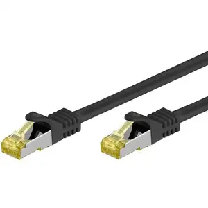 Techly ICOC R7-7SS-300-BK Cat7 S/FTP Networking Cable, 30m, RJ-45, Black
