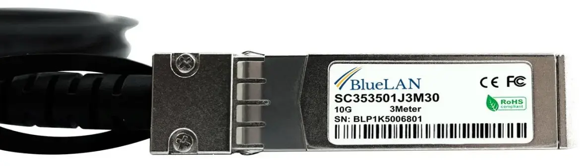 BlueOptics JD096C-BL SFP+ Cable 1m Photo 3