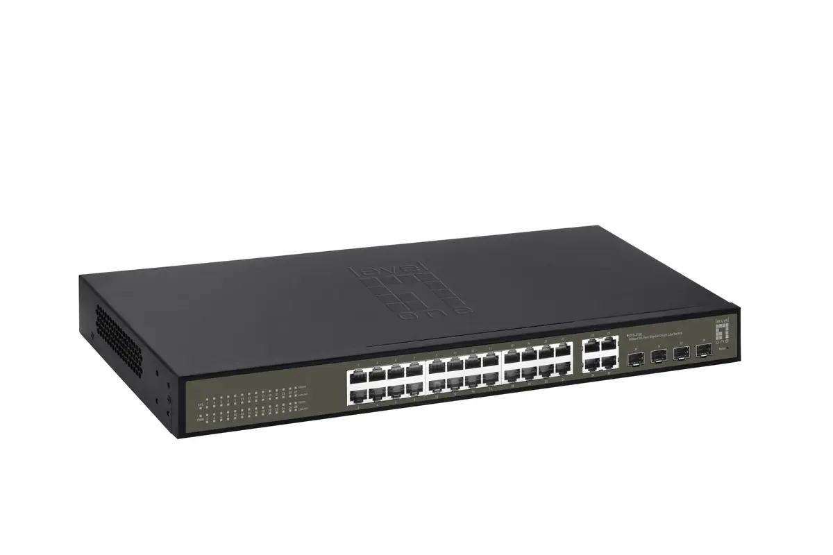 LevelOne Hilbert GES-2128 28-Port Gigabit Managed Switch Photo 4
