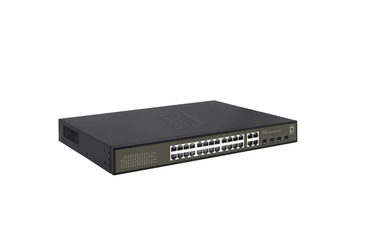 LevelOne Hilbert GES-2128P 28-Port Gigabit PoE Smart Lite Switch Photo 4