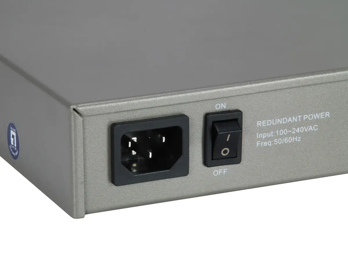 LevelOne GTL-2091 pārvaldāms L3 Gigabit Ethernet komutators Photo 4