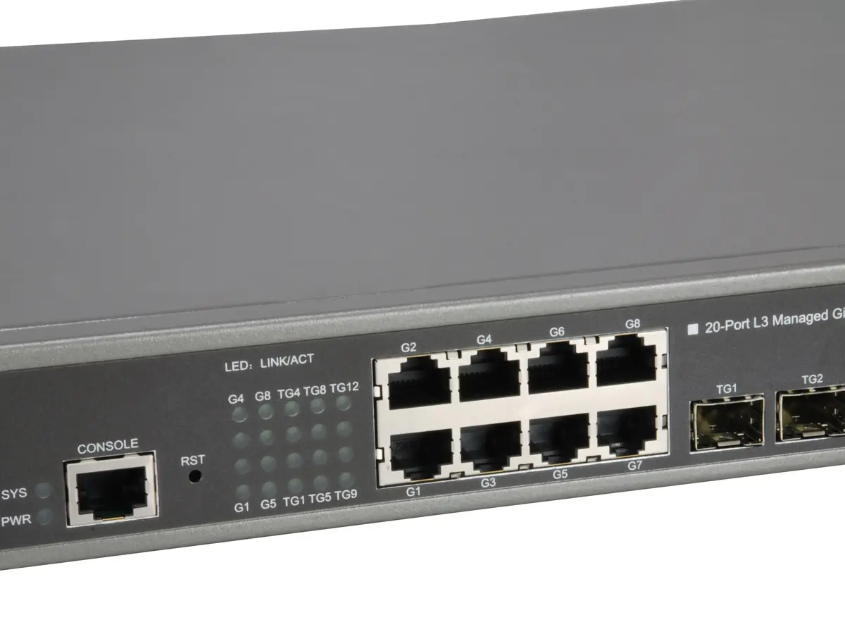 LevelOne GTL-2091 pārvaldāms L3 Gigabit Ethernet komutators Photo 6