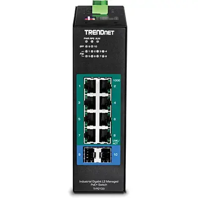 Trendnet TI-PG102I pārvaldāms L2 Gigabit PoE komutators Photo 2
