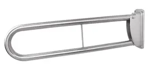 Folding Grab Bar HD-02, 76 cm, Polished Finish