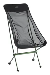 Tūrisma krēsls Robens Observer Light, 4 kājas, melns