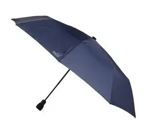 EuroSCHIRM Light Trek Automatic Compact Rain Umbrella, Navy, Fiberglass and Polyester