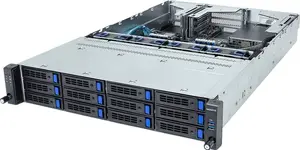 GigaByte R263-S30-AAH2 2U Rack Server, 4th/5th Gen Intel Xeon Scalable, 12x 3.5/2.5-inch Drive Bays, 2x 1300W PSU